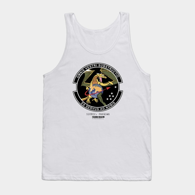 The Secret Patch Collection - All Your Base Are Belong to Us Tank Top by orphillips